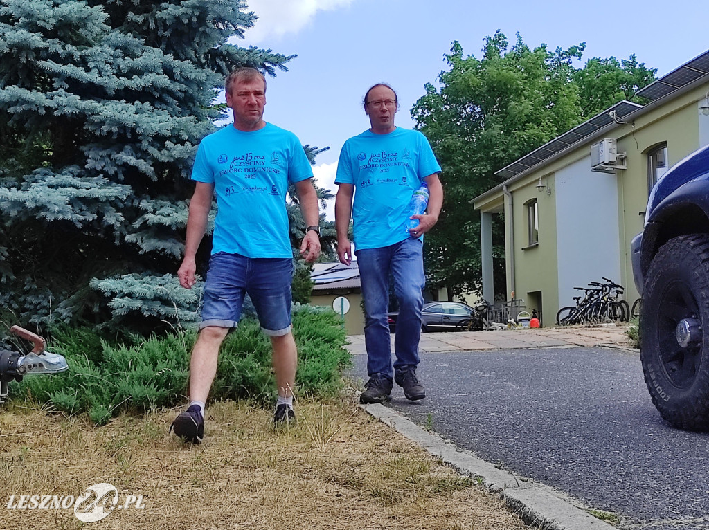 Czyszczenie Jeziora Dominickiego