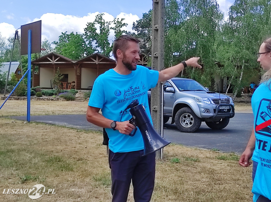 Czyszczenie Jeziora Dominickiego