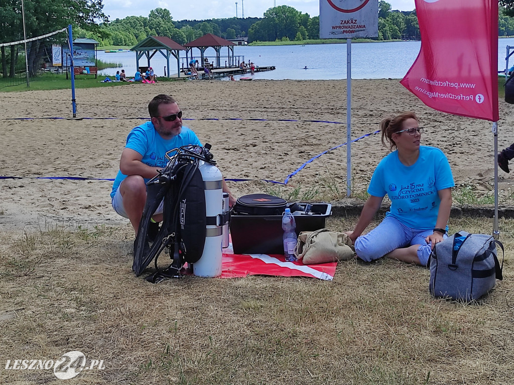 Czyszczenie Jeziora Dominickiego