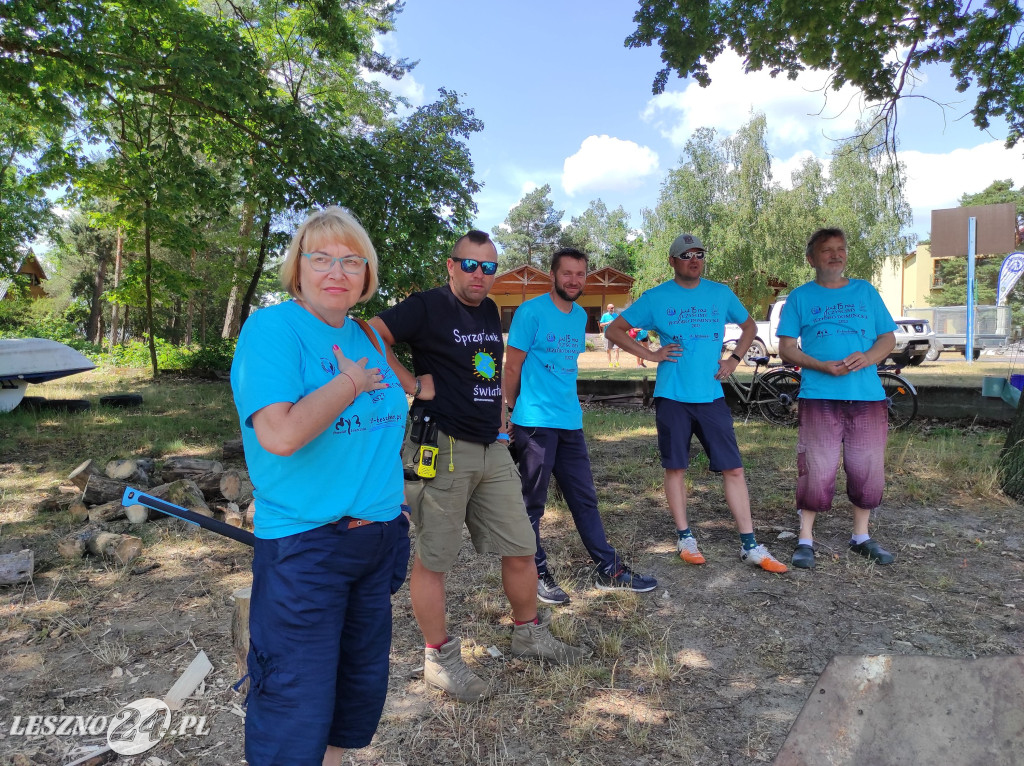 Czyszczenie Jeziora Dominickiego