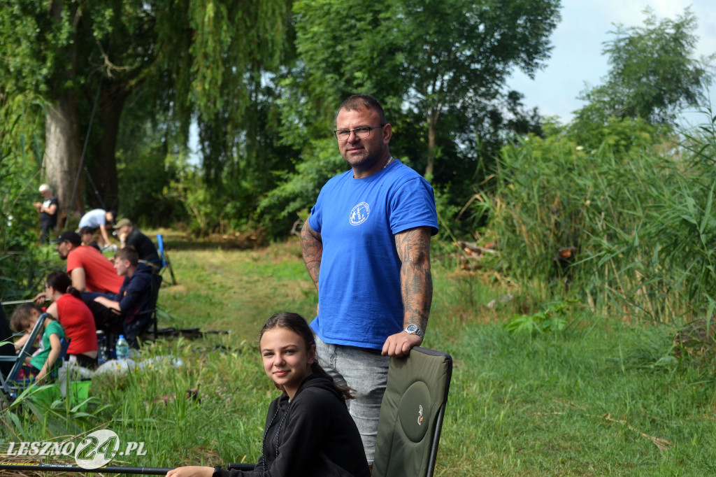 Wędkarze walczyli o puchar starosty leszczyńkiego