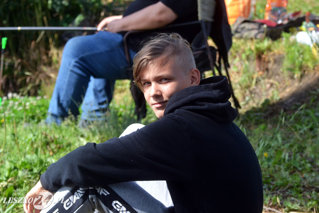 Wędkarze walczyli o puchar starosty leszczyńkiego