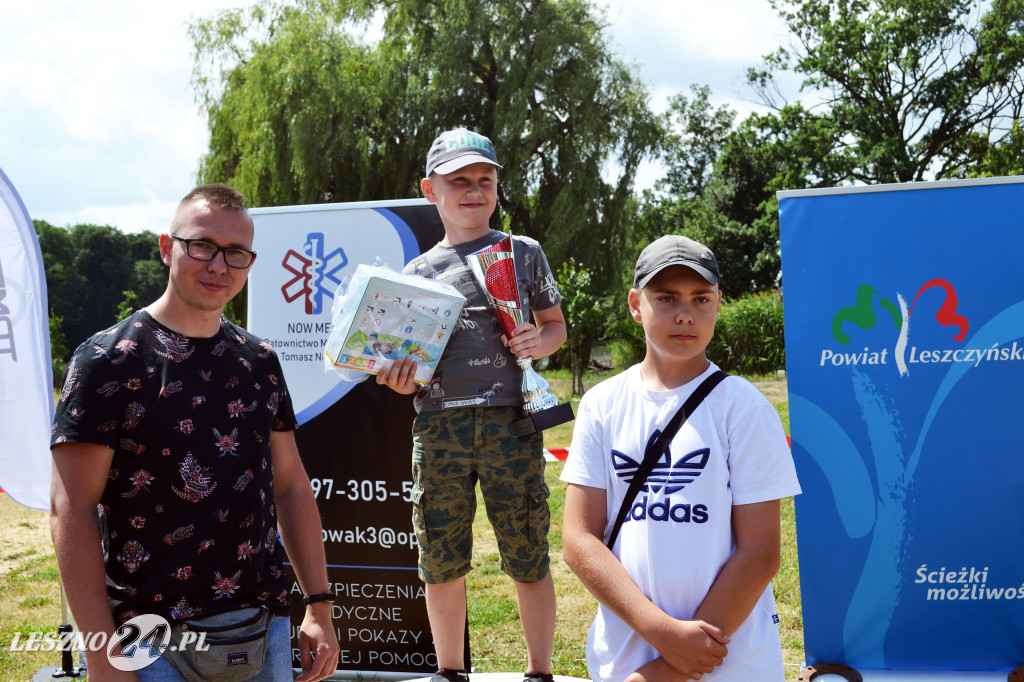 Wędkarze walczyli o puchar starosty leszczyńkiego