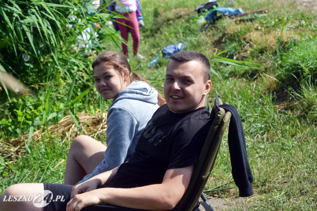 Wędkarze walczyli o puchar starosty leszczyńkiego