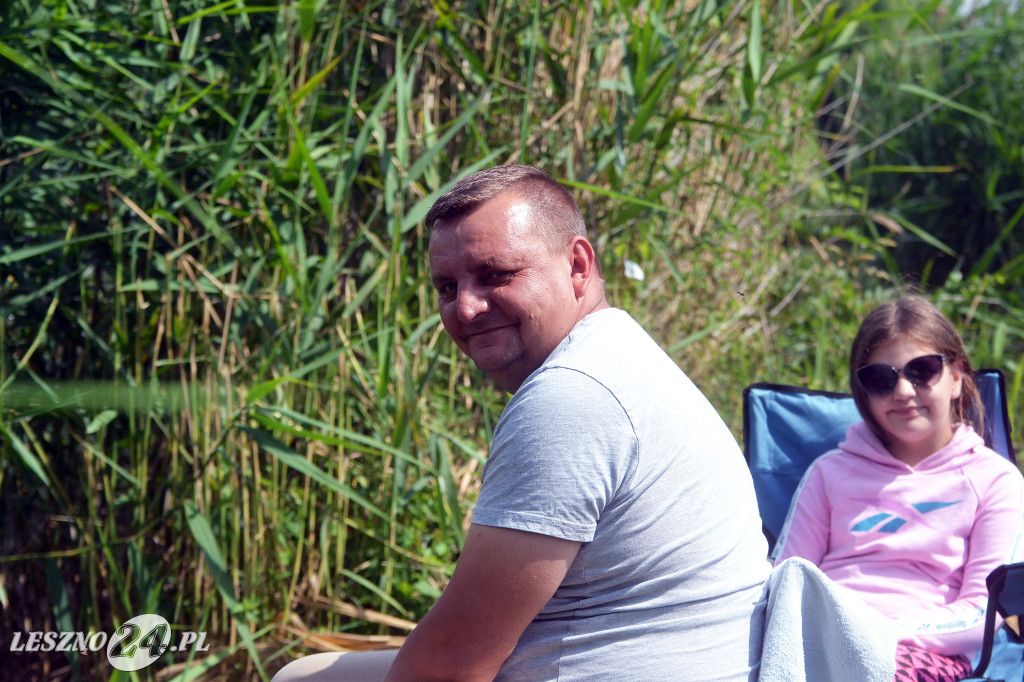 Wędkarze walczyli o puchar starosty leszczyńkiego