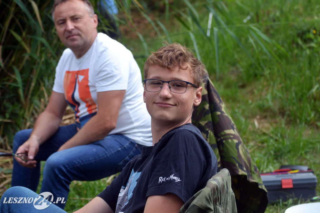 Wędkarze walczyli o puchar starosty leszczyńkiego
