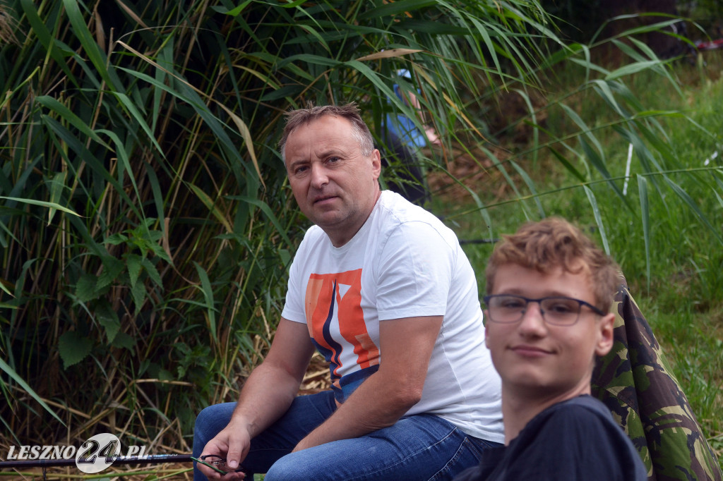 Wędkarze walczyli o puchar starosty leszczyńkiego