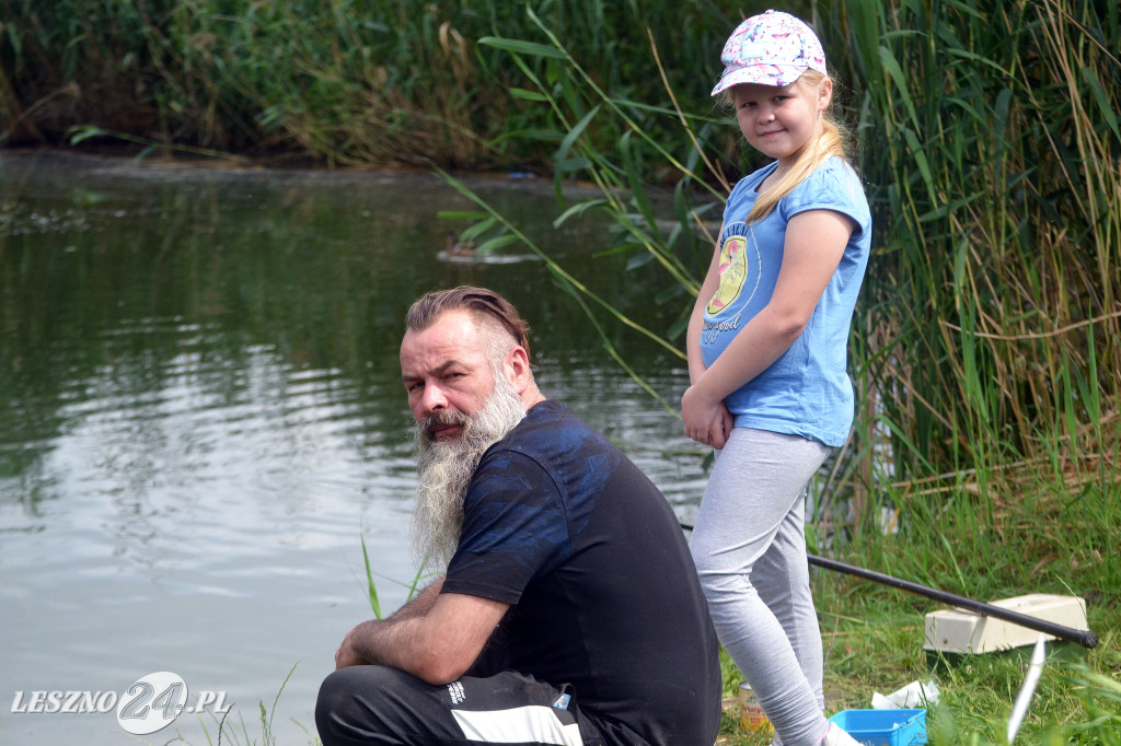 Wędkarze walczyli o puchar starosty leszczyńkiego