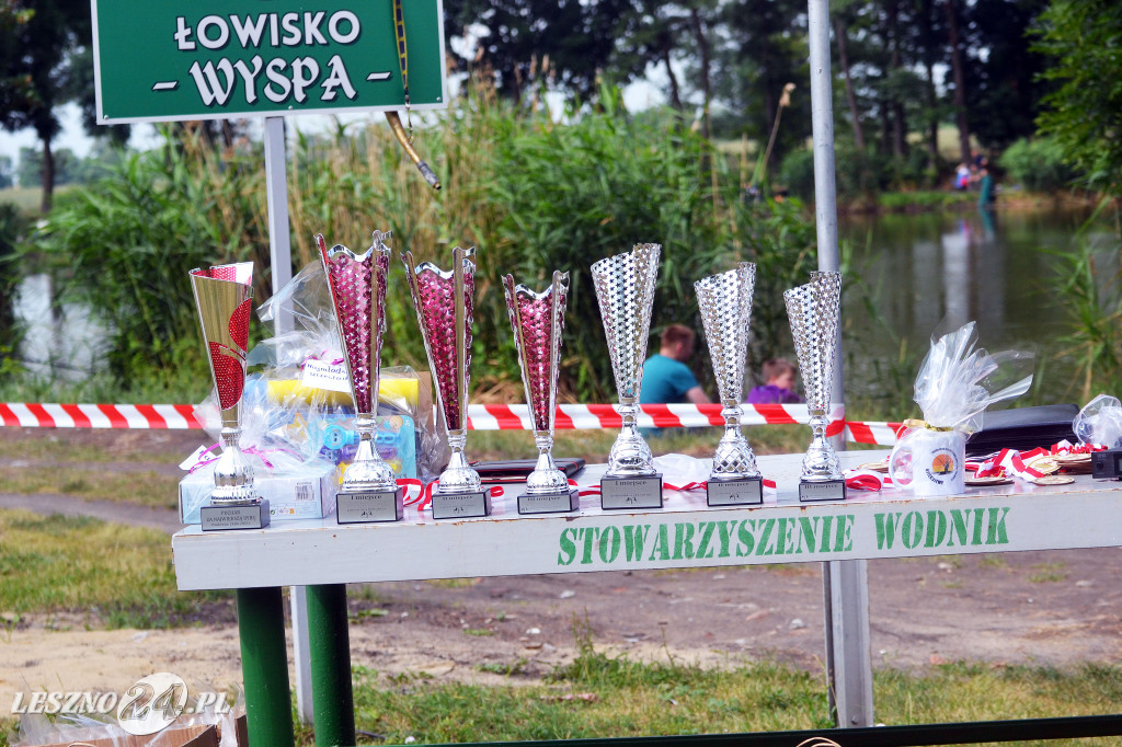 Wędkarze walczyli o puchar starosty leszczyńkiego