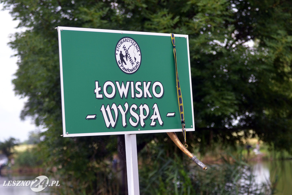 Wędkarze walczyli o puchar starosty leszczyńkiego