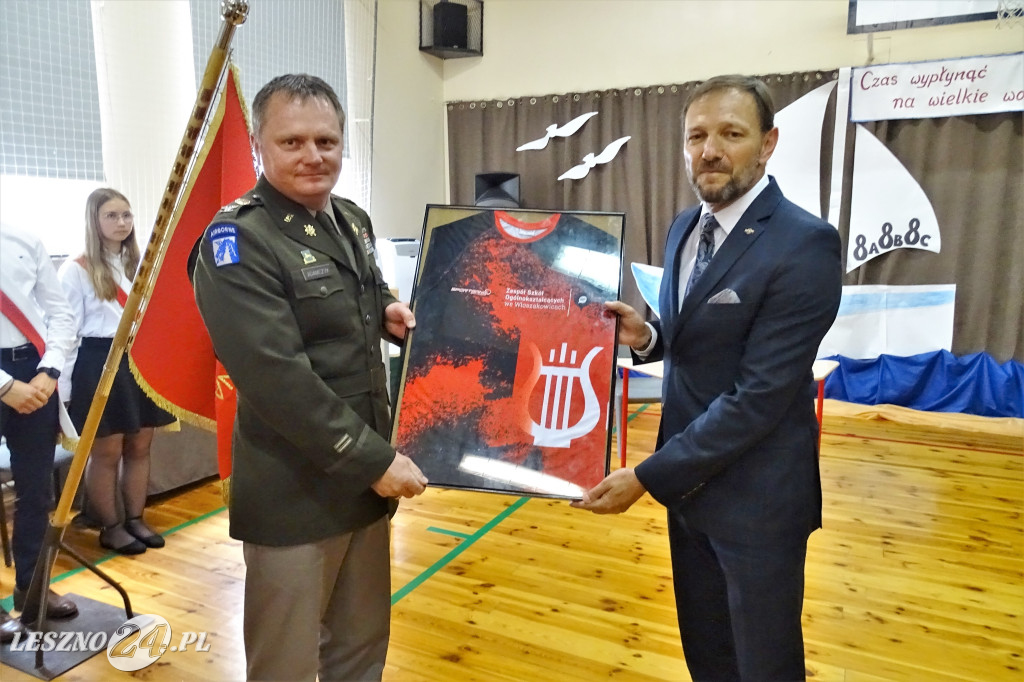 Pożegnanie ósmoklasistów we Włoszakowicach