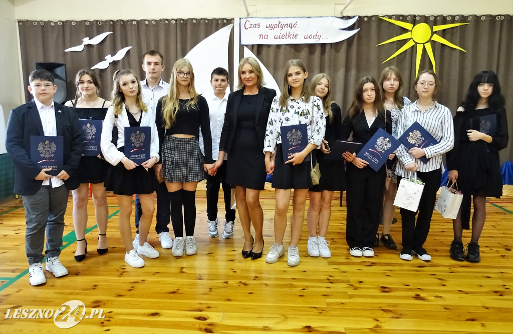Pożegnanie ósmoklasistów we Włoszakowicach