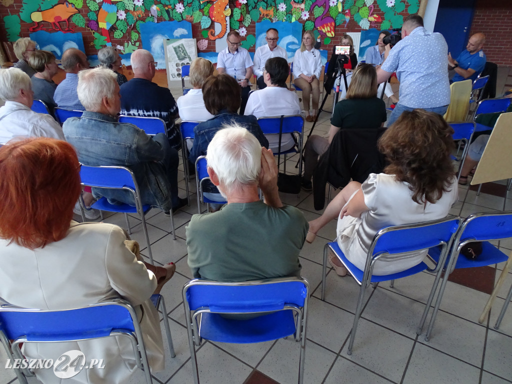 Spotkanie prezydenta z mieszkańcami ul. Rejtana