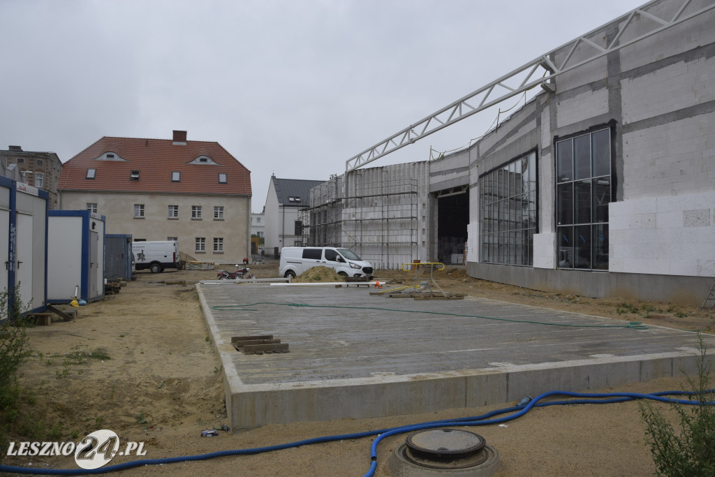 Budowa Galerii Goplana. Czerwiec 2023