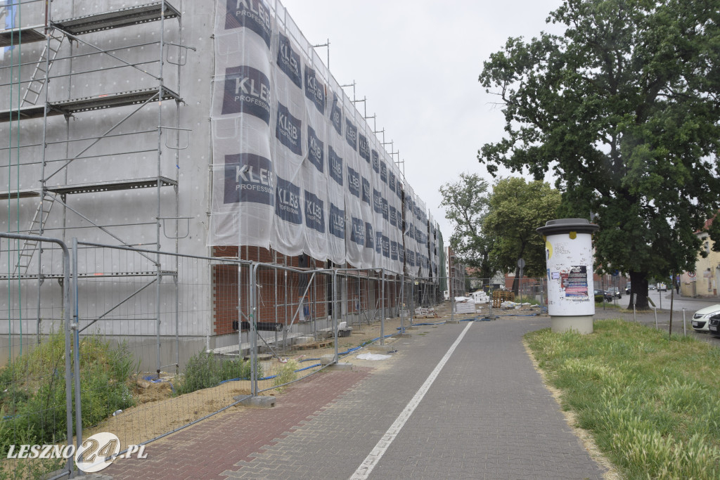 Budowa Galerii Goplana. Czerwiec 2023