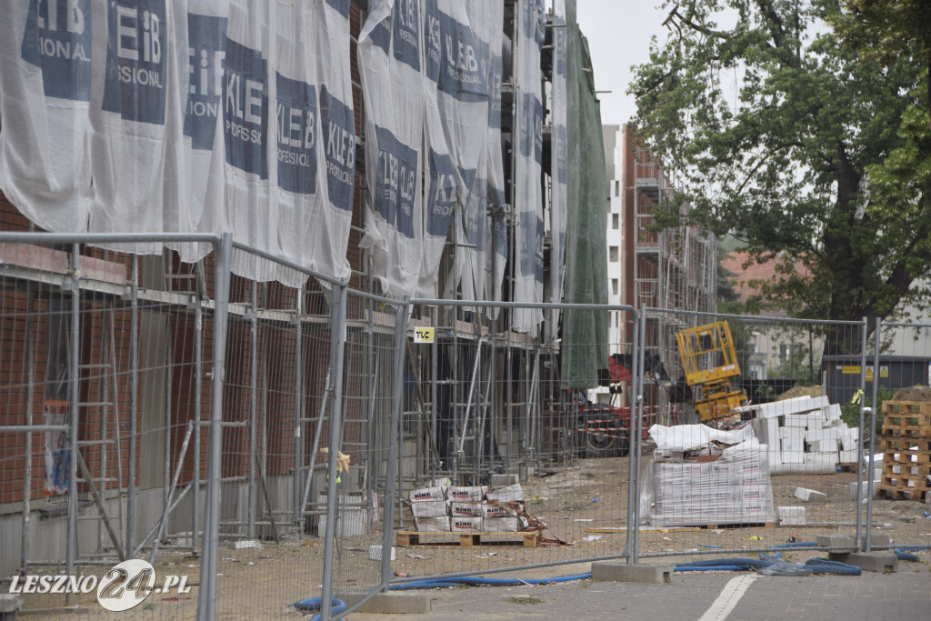 Budowa Galerii Goplana. Czerwiec 2023