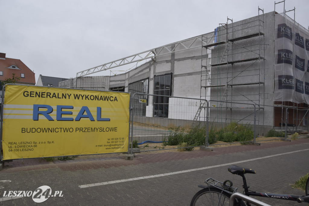 Budowa Galerii Goplana. Czerwiec 2023