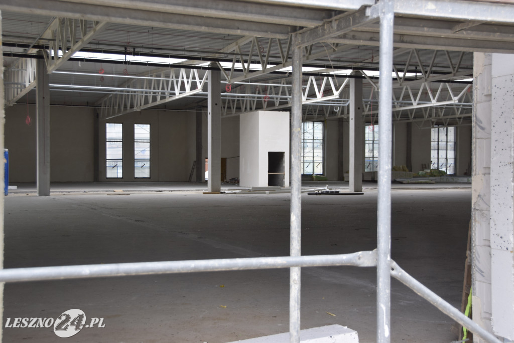 Budowa Galerii Goplana. Czerwiec 2023