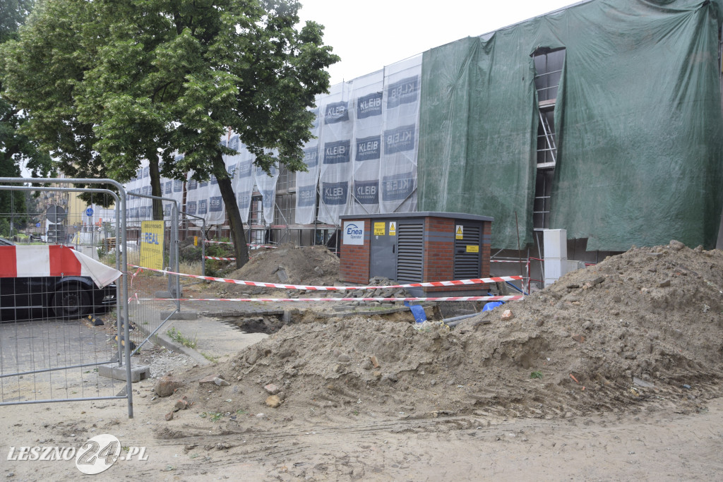 Budowa Galerii Goplana. Czerwiec 2023
