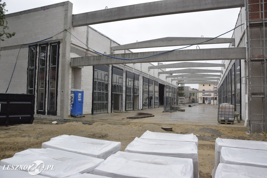 Budowa Galerii Goplana. Czerwiec 2023