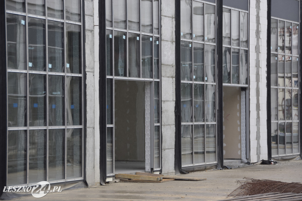 Budowa Galerii Goplana. Czerwiec 2023