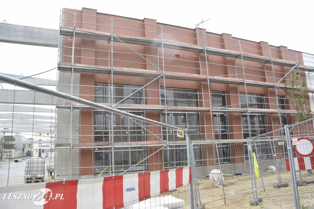 Budowa Galerii Goplana. Czerwiec 2023