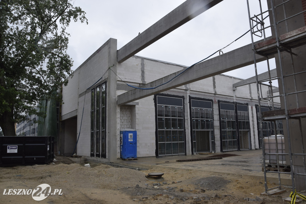 Budowa Galerii Goplana. Czerwiec 2023