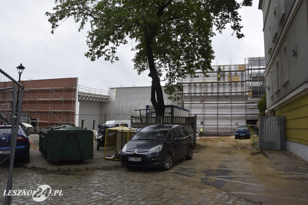 Budowa Galerii Goplana. Czerwiec 2023