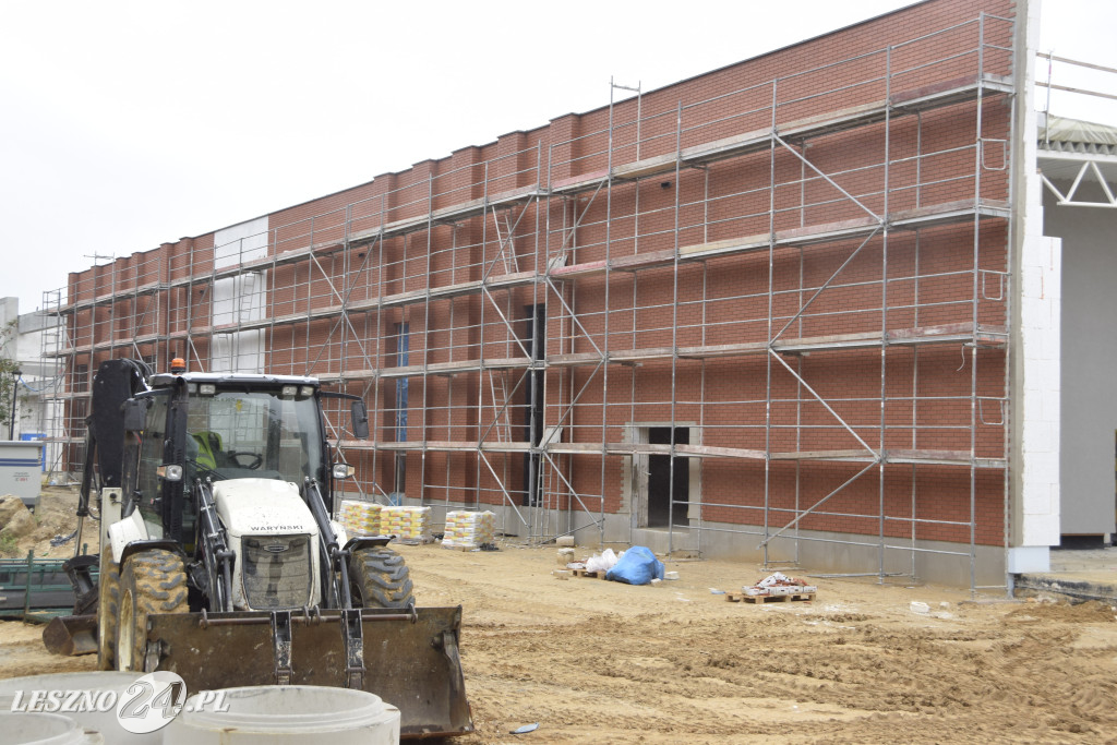Budowa Galerii Goplana. Czerwiec 2023