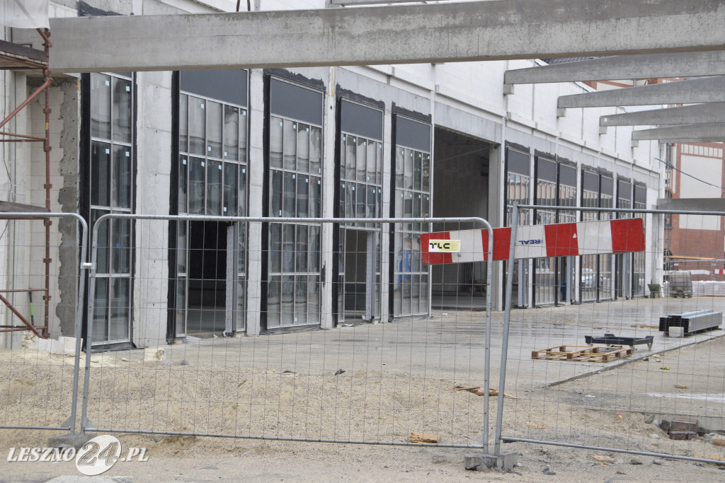 Budowa Galerii Goplana. Czerwiec 2023
