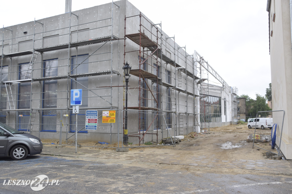Budowa Galerii Goplana. Czerwiec 2023