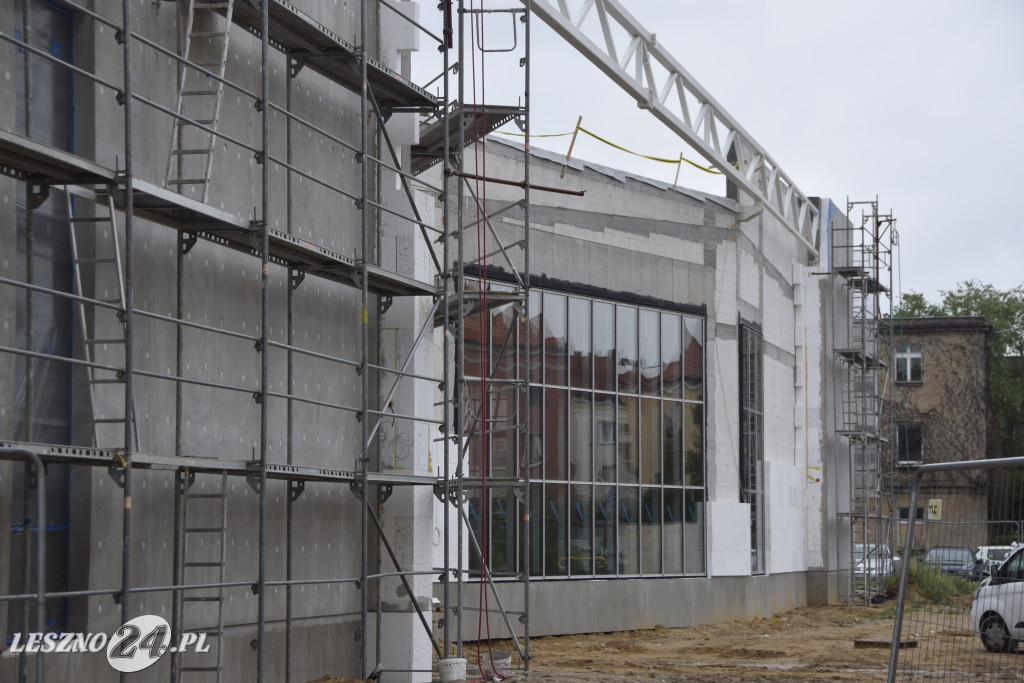 Budowa Galerii Goplana. Czerwiec 2023