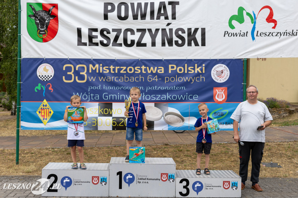 Kolejne medale MP dla warcabistów Roszady