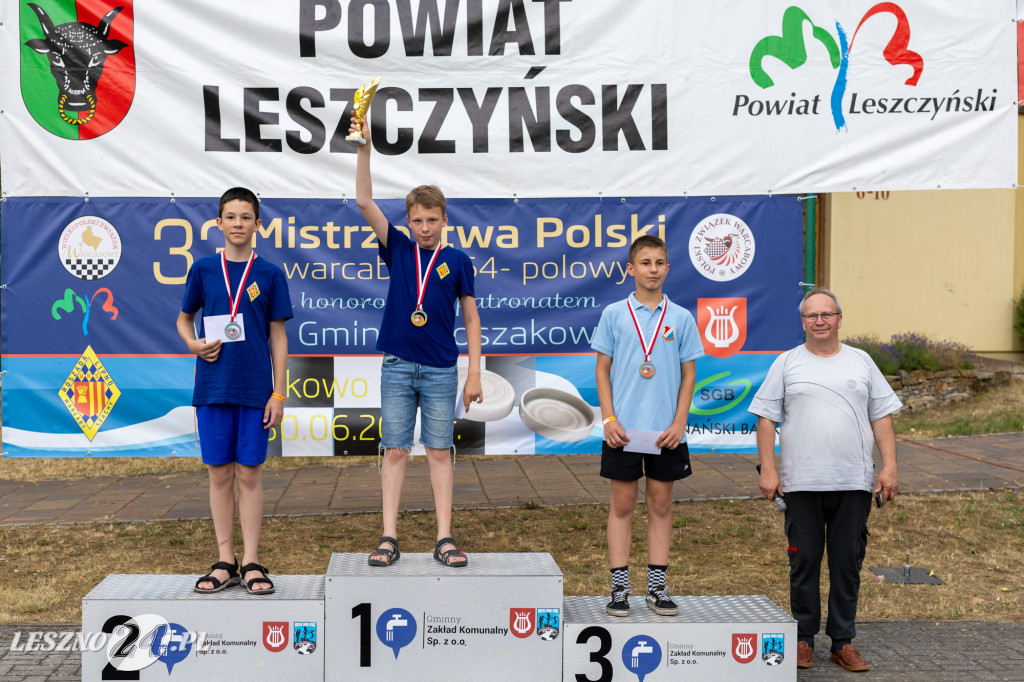 Kolejne medale MP dla warcabistów Roszady