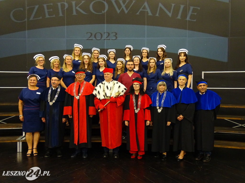 Pierwsze czepkowanie na ANS w Lesznie