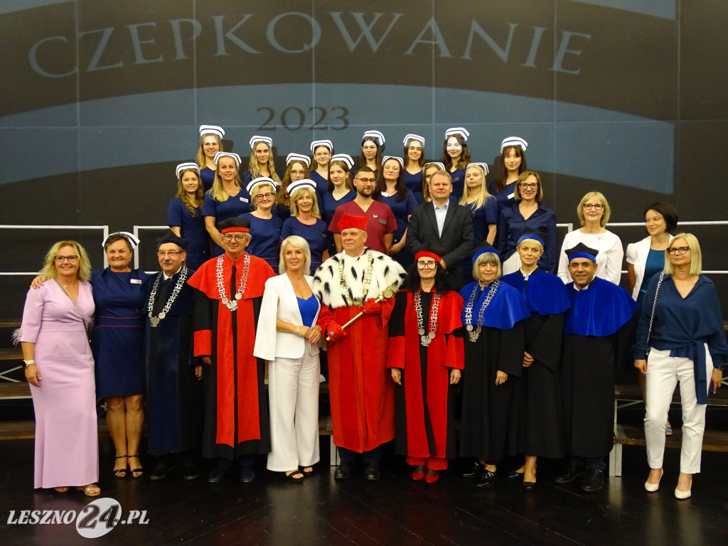 Pierwsze czepkowanie na ANS w Lesznie