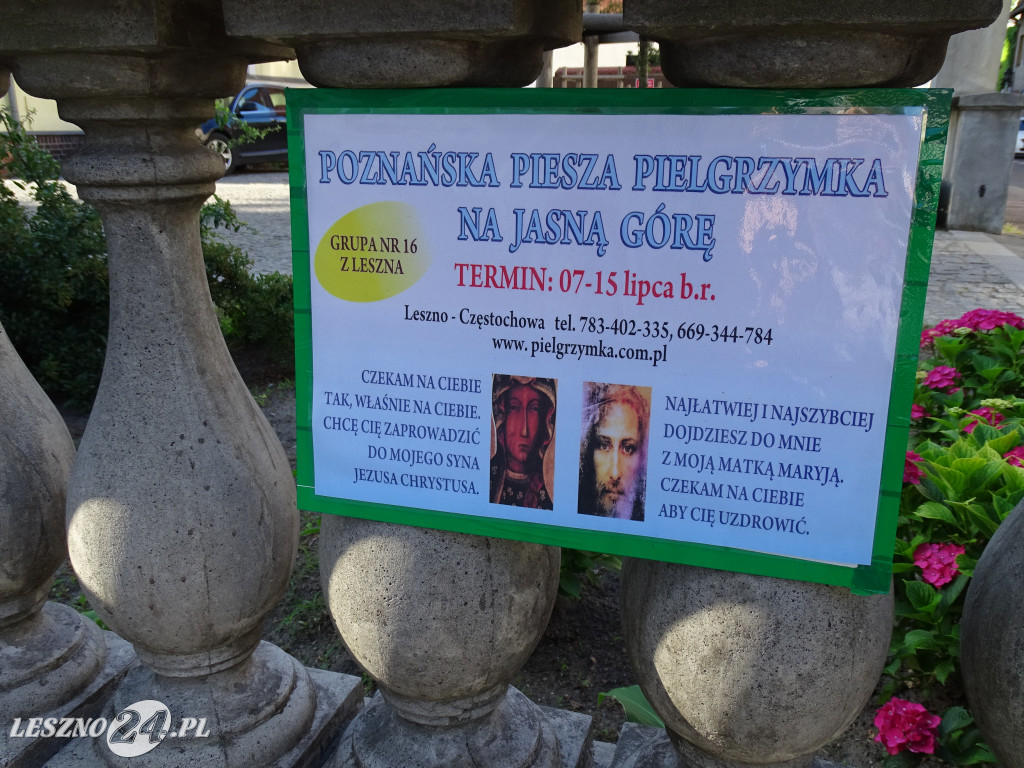 Grupa z Leszna wyruszyła na pielgrzymkę