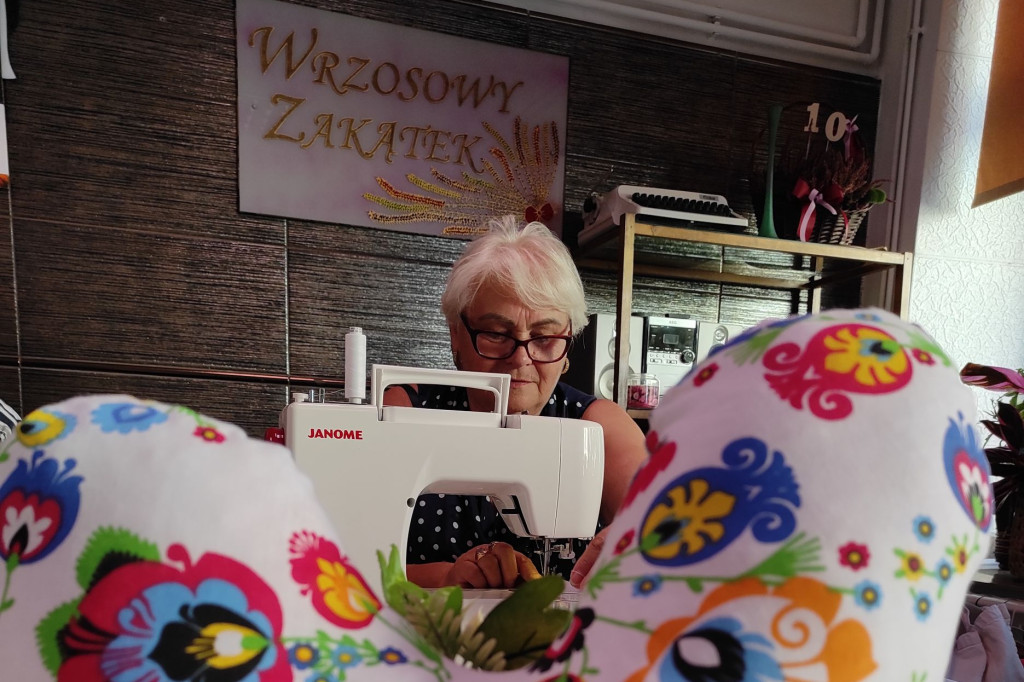 Poduszki dla Stowarzyszenia Kolory w Lesznie
