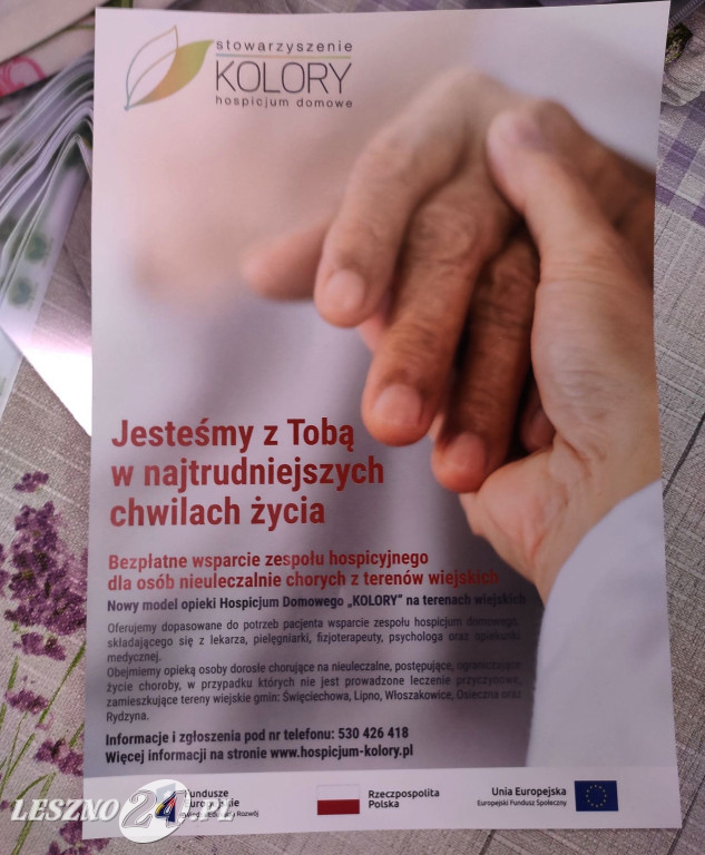 Poduszki dla Stowarzyszenia Kolory w Lesznie