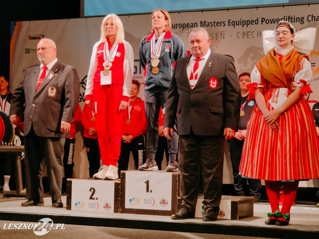 Srebrne siłaczki z mistrzostw Europy