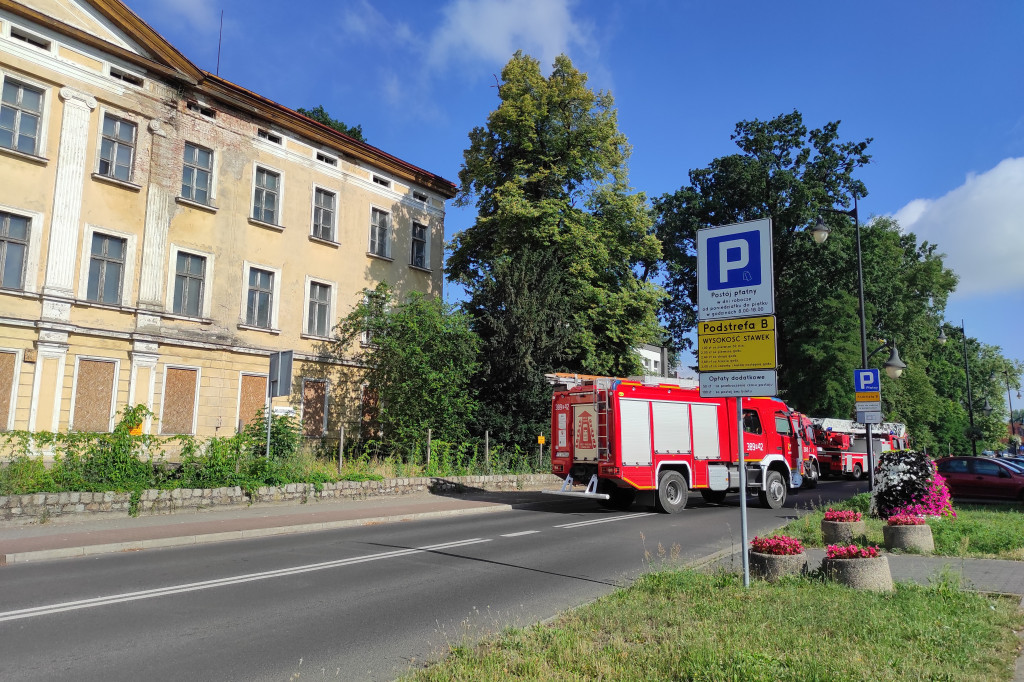 Co się stało przy ul. Dworcowej w Lesznie?
