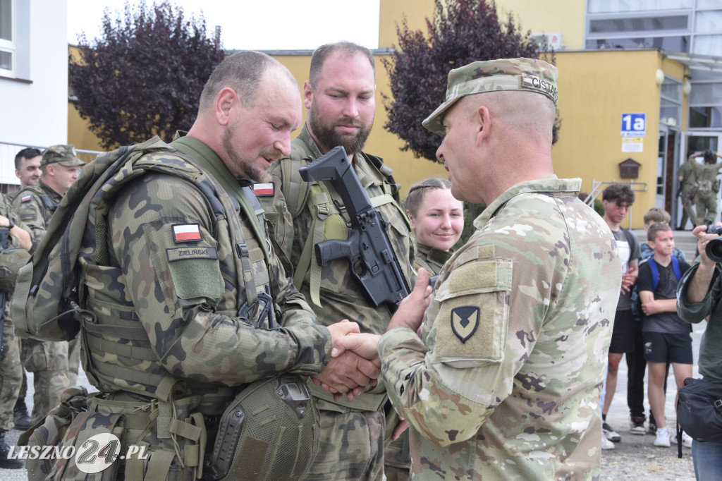 Ćwiczenia wojskowe we Włoszakowicach