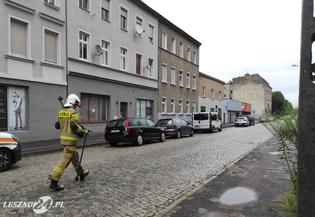 Pożar baru Pastrami Summer w Lesznie