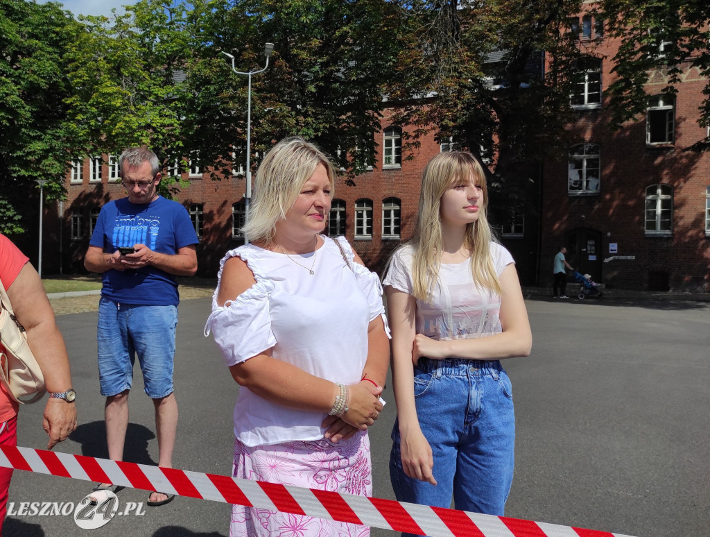 Przysięga wojskowa w Lesznie