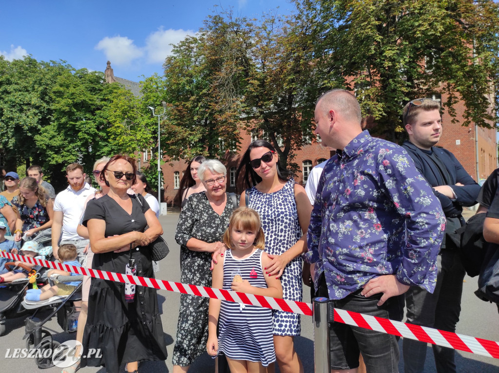 Przysięga wojskowa w Lesznie