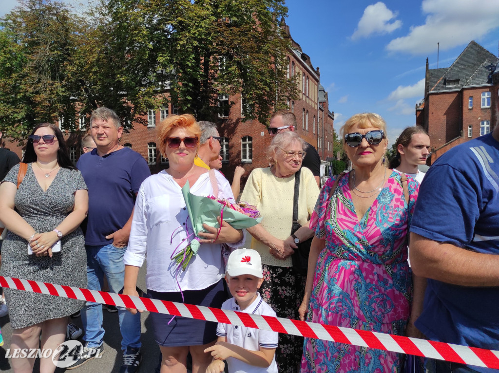 Przysięga wojskowa w Lesznie