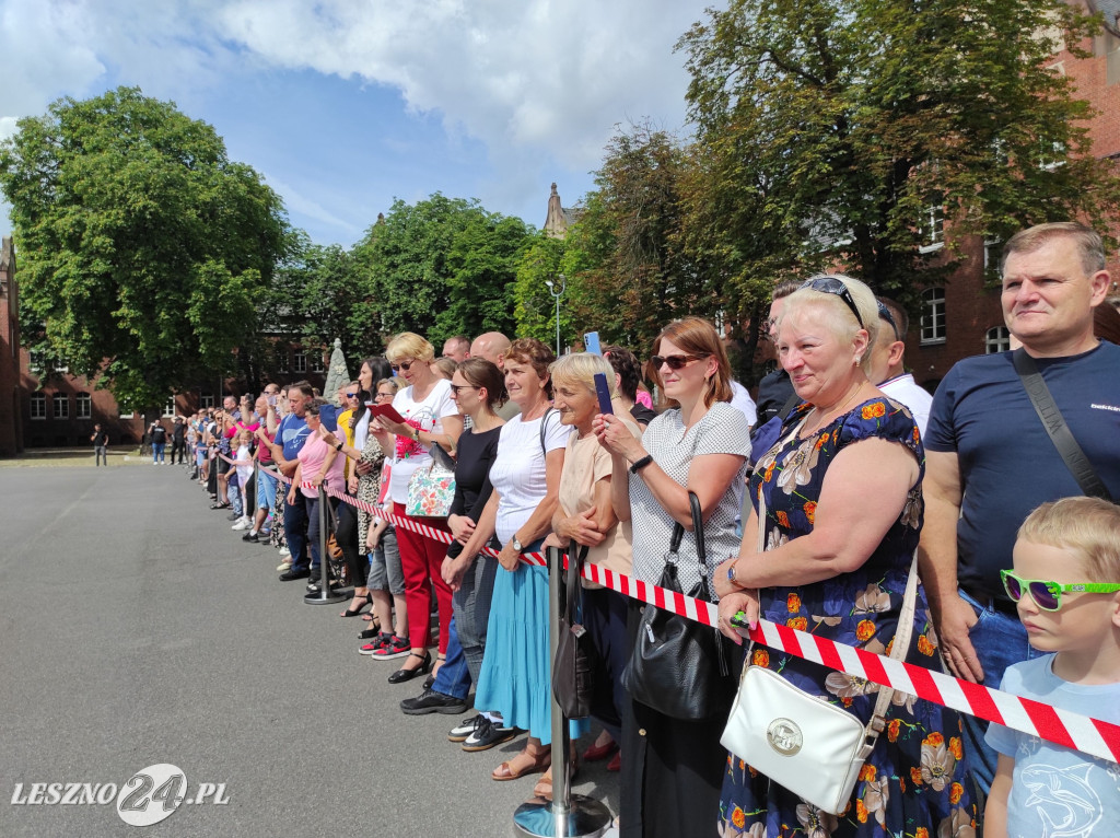 Przysięga wojskowa w Lesznie