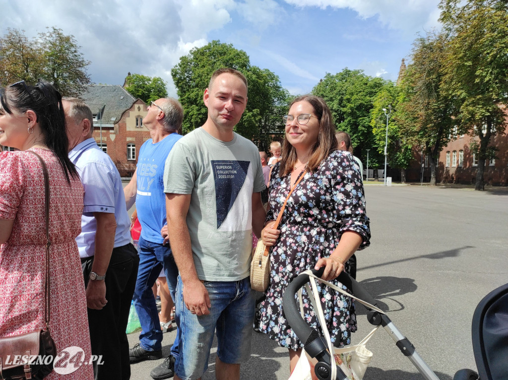 Przysięga wojskowa w Lesznie