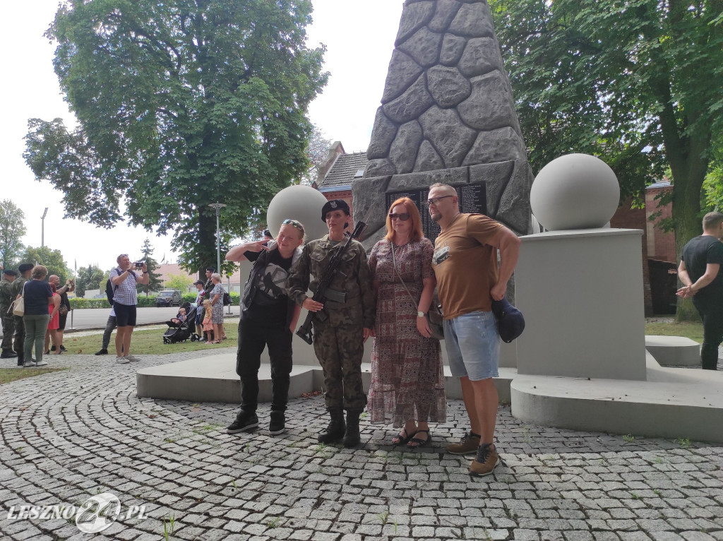 Przysięga wojskowa w Lesznie