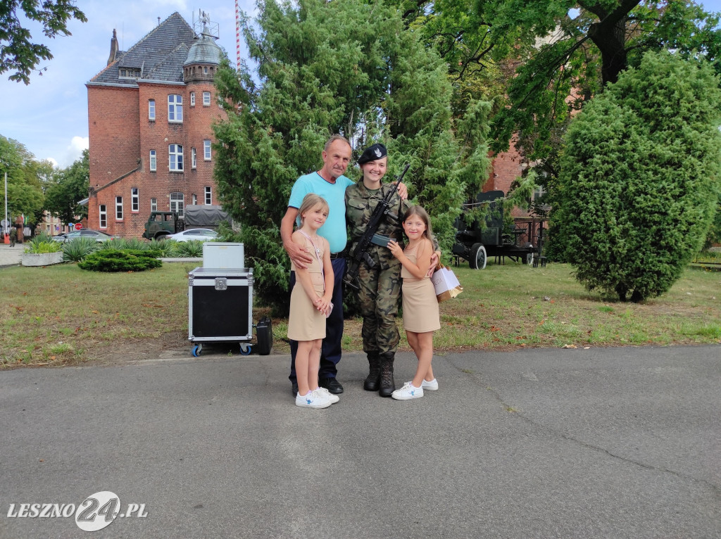 Przysięga wojskowa w Lesznie